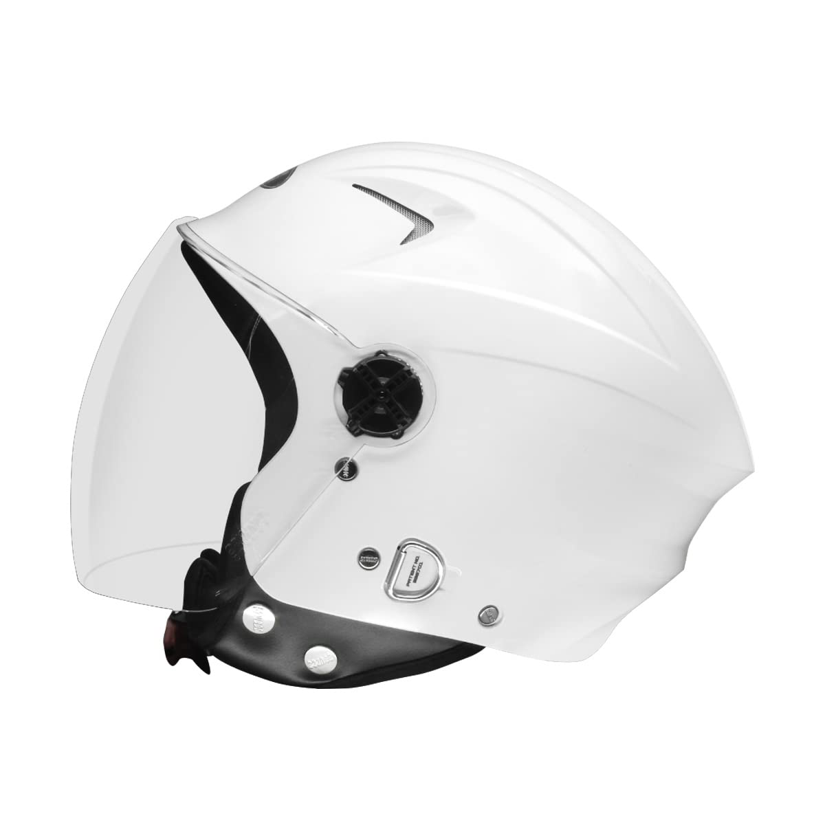 STUDDS RAY WHITE OPEN FACE HELMET