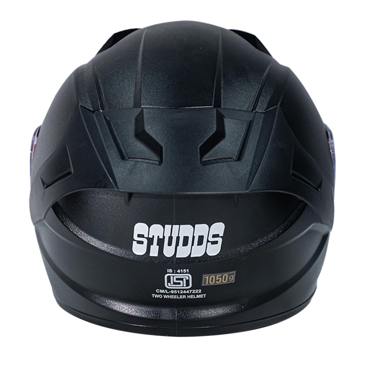 STUDDS RAIDER FULL FACE BLACK HELMET