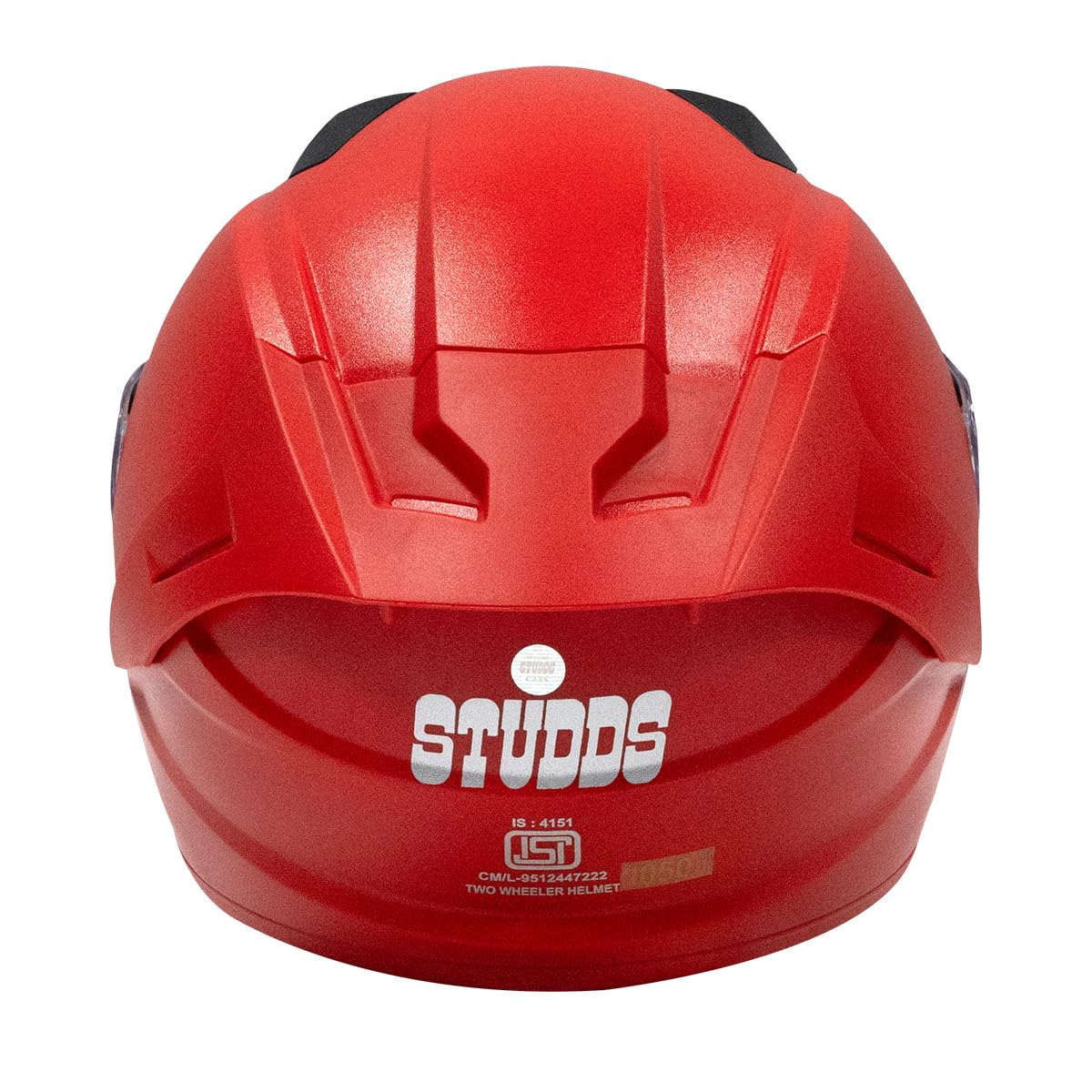 STUDDS RAIDER FULL FACE RED HELMET