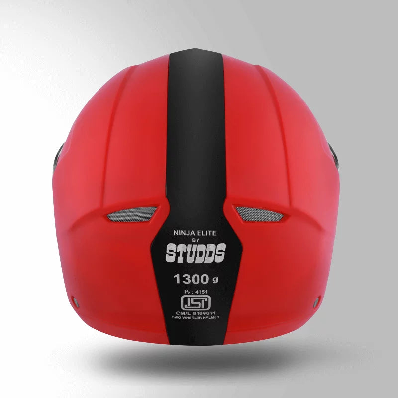 STUDDS NINJA ELITE FLIP UP HELMET RED
