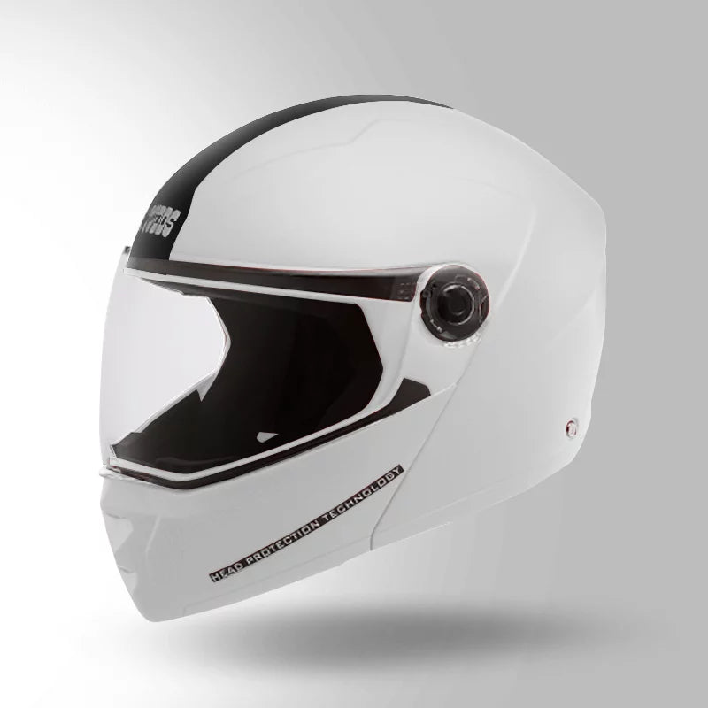 STUDDS NINJA ELITE FLIP UP HELMET WHITE