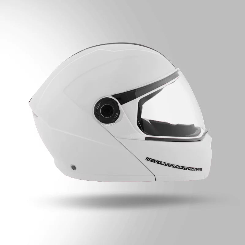 STUDDS NINJA ELITE FLIP UP HELMET WHITE