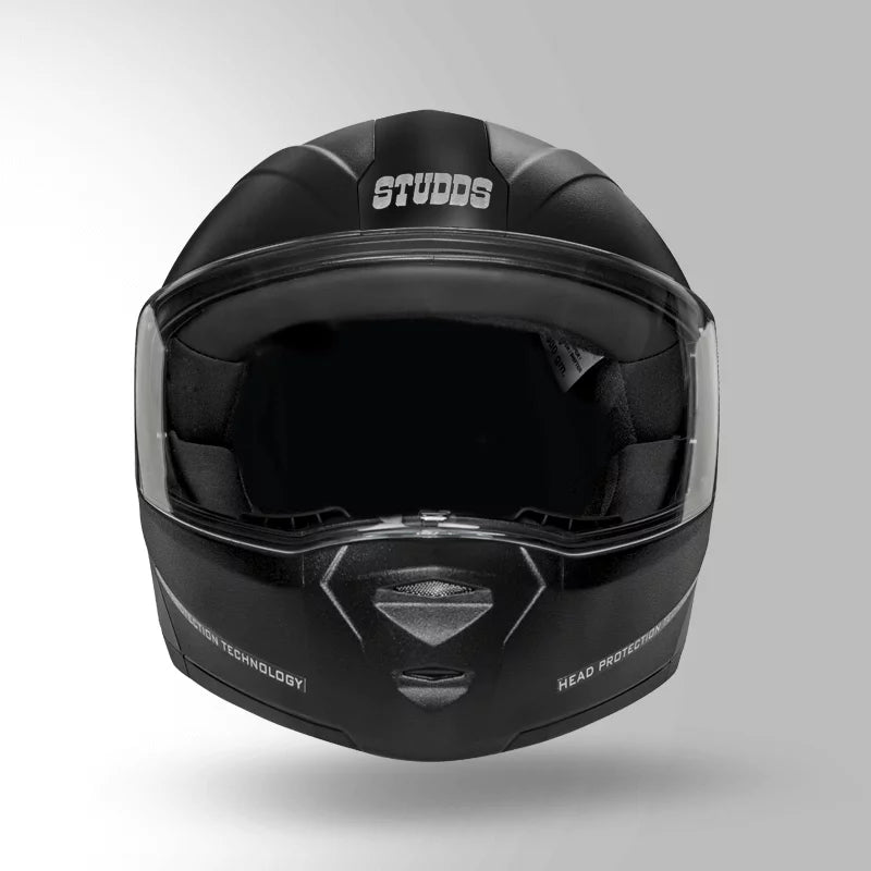 STUDDS NINJA ELITE FLIP UP HELMET BLACK