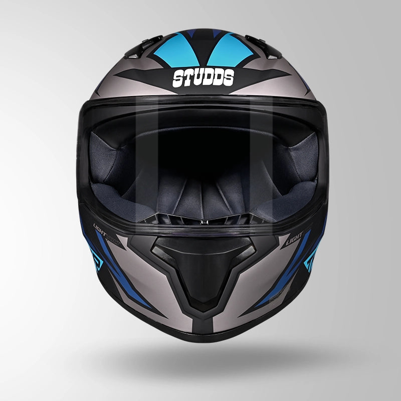 STUDDS THUNDER FULL FACE HELMET BLACK BLUE