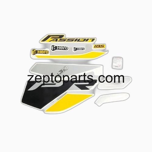 Stckr Set Passion Pro BS6 Yel -UNJ1832