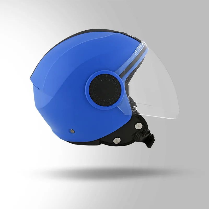 STUDDS URBAN HALF FACE HELMET BLUE
