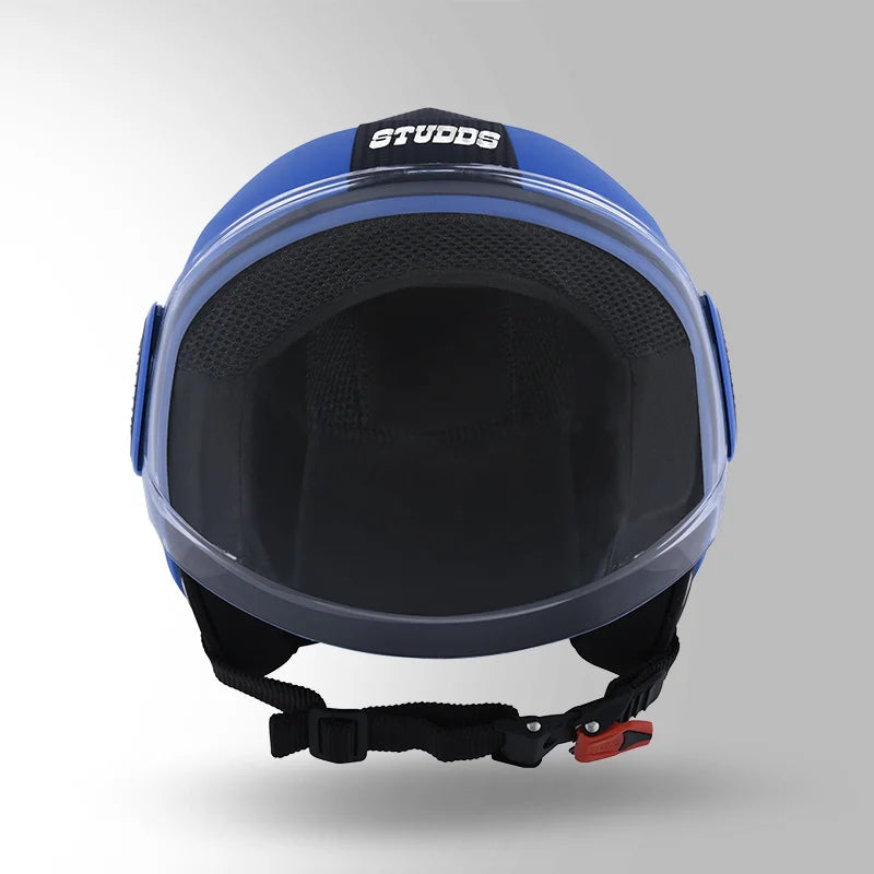 STUDDS URBAN HALF FACE HELMET BLUE