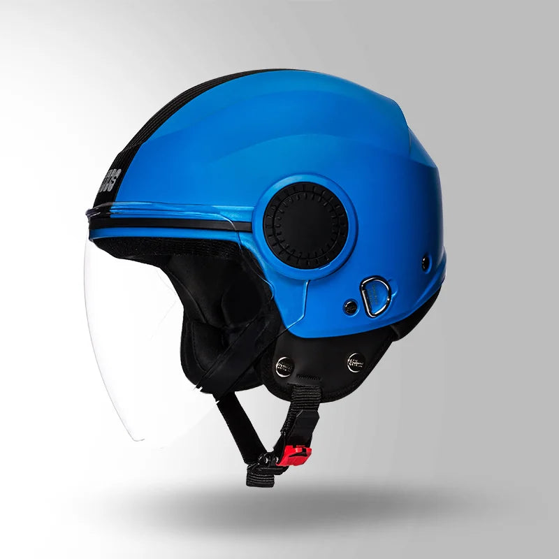 STUDDS URBAN HALF FACE HELMET BLUE