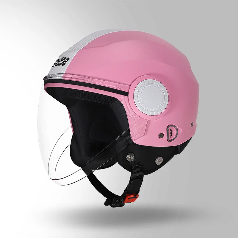 STUDDS URBAN HALF FACE HELMET PINK