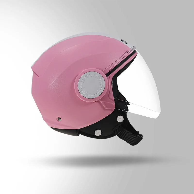 STUDDS URBAN HALF FACE HELMET PINK