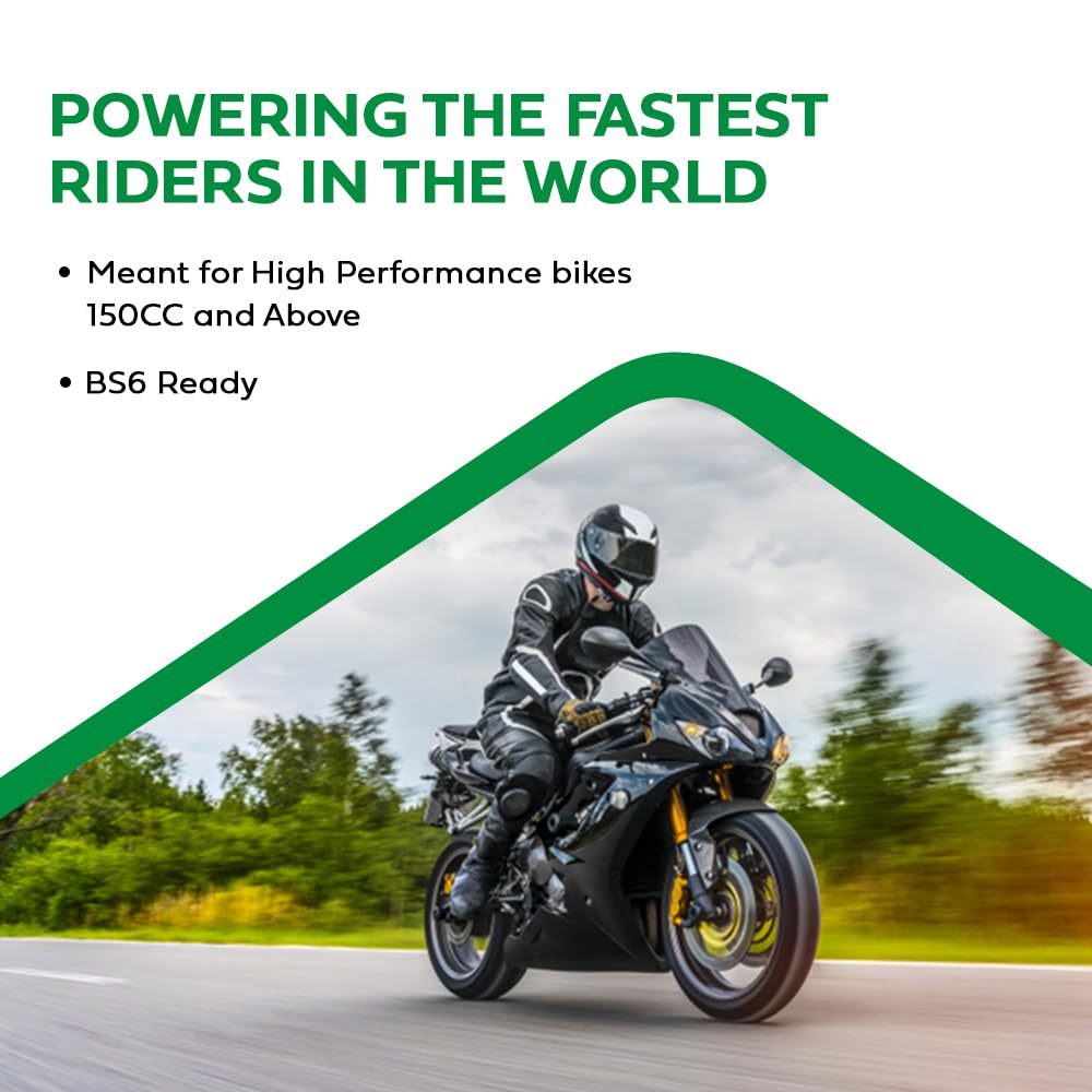 Castrol POWER1 4T 10W-30 API SL Synthetic Engine Oil for Bikes (1L)