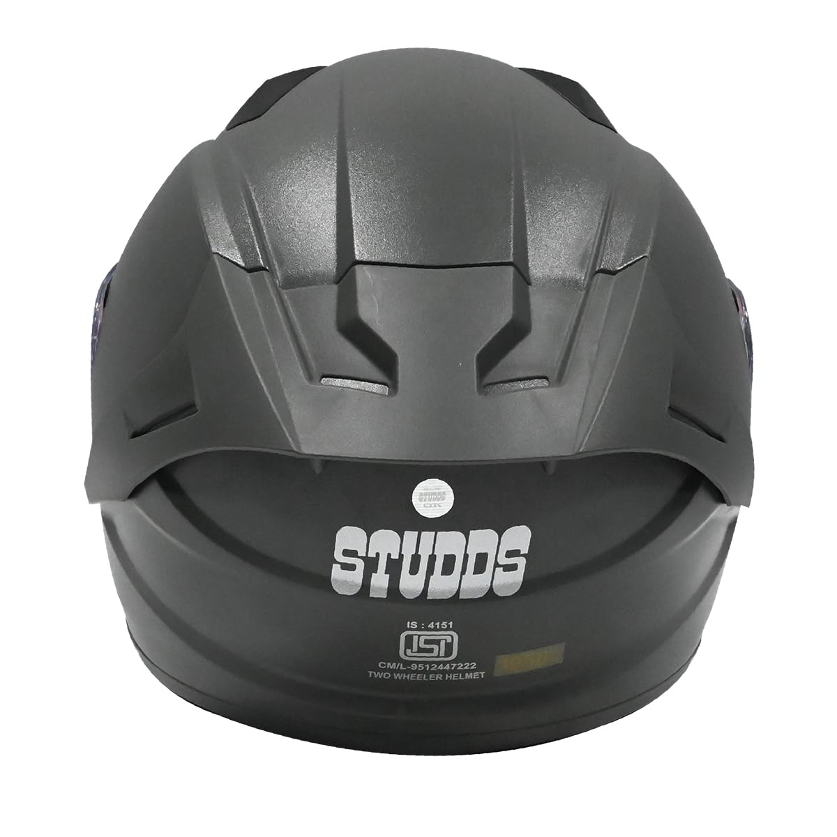 STUDDS RAIDER FULL FACE GREY HELMET