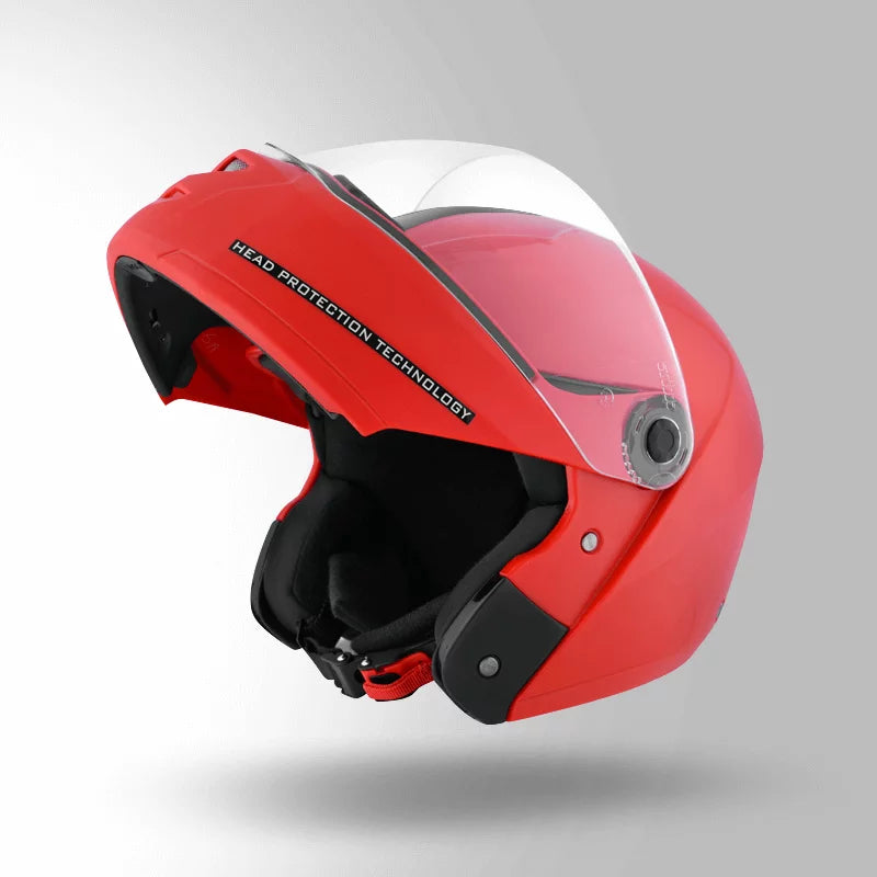 STUDDS NINJA ELITE FLIP UP HELMET RED