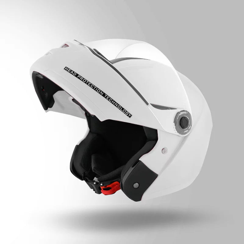 STUDDS NINJA ELITE FLIP UP HELMET WHITE