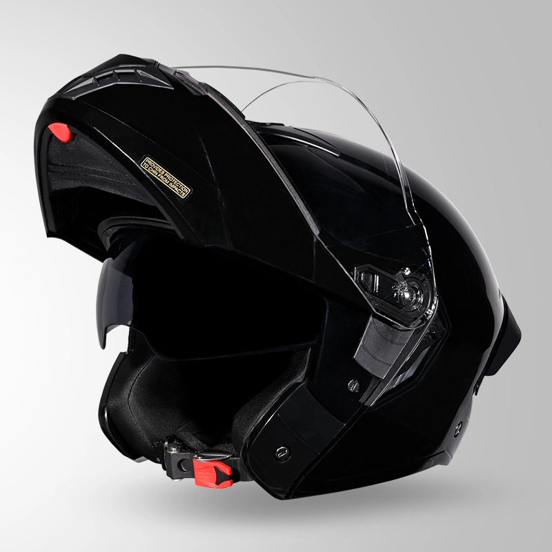 STUDDS TROPPER FLIP UP HELMET BLACK