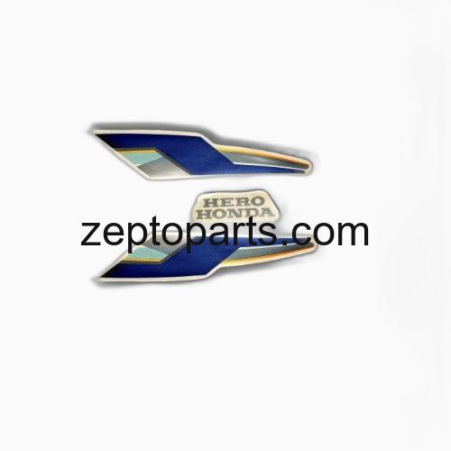 Stckr H.L.Firing Super Splendor [AW] [Slvr Tank-Blue] -UNJ0020