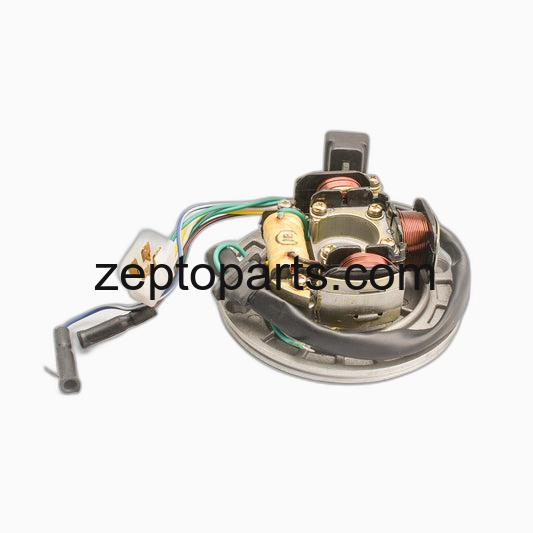 Coil Plate Assy (L.T.Coil S.O.3) (4Hole) Splendor/Passion -UNJ0362