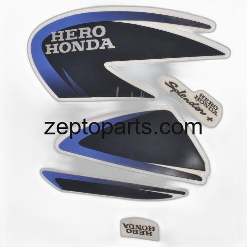 Stckr Set Splendor Plus [Slvr Tank-Blue] -UNJ0530