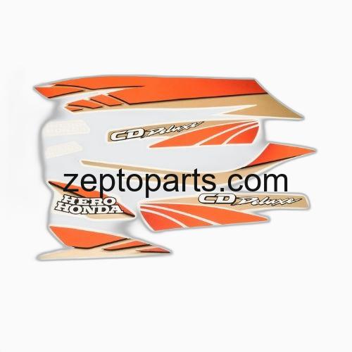Stckr Set CD-Deluxe N/M [Red Tank-Orng] -UNJ0709