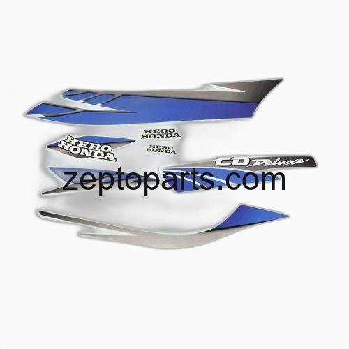 Stckr Set CD-Deluxe N/M [Slvr Tank-Blue] -UNJ0713