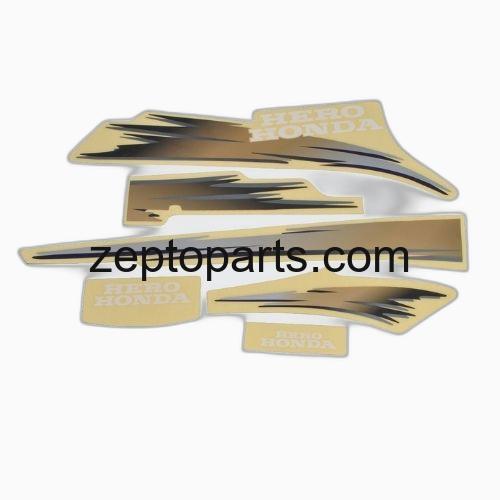 Stckr Set Passion [Blk Tank-Gold] -UNJ0744