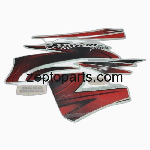 Stckr Set Passion Plus N/M [Red Tank-Red] -UNJ0924