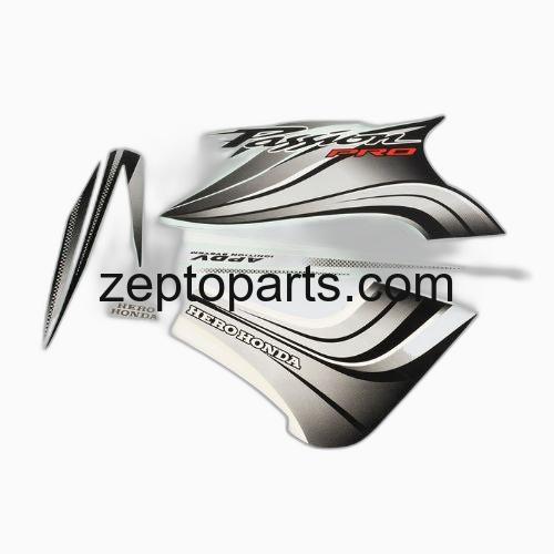 Stckr Set Passion Pro T2 [Slvr Tank-Blk] -UNJ1023