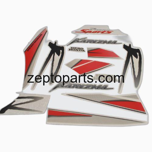 Stckr Set Karizma.R N/M [Whi Tank] -UNJ1100
