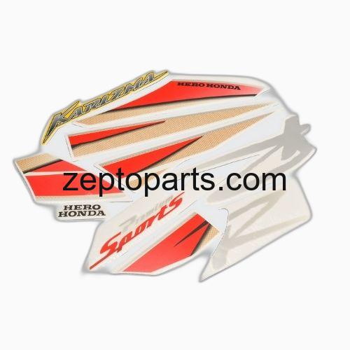 Stckr Set Karizma.R N/M [Yel Tank] -UNJ1101