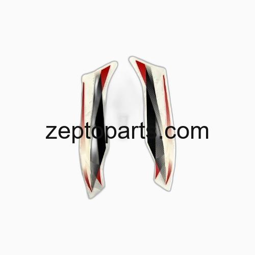 Stckr H.L.Firing Hero Super Splendor 4/M [Red Tank] -UNJ1217