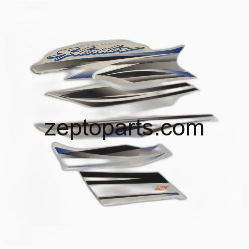 Stckr Set Hero Super Splendor T4 [Blue Tank] -UNJ1268
