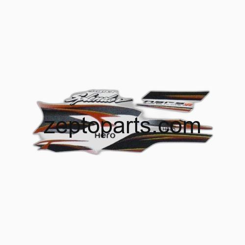 Stckr Set Hero Super Splendor T4 [Slvr Tank] -UNJ1271