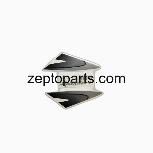 Stckr H.L.Firing Hero Splendor Plus N/M [Blk Tank-Grey] -UNJ1273