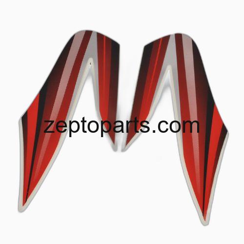 Stckr H.L.Firing Hero Passion Pro T3 [Blk-Red] -UNJ1433