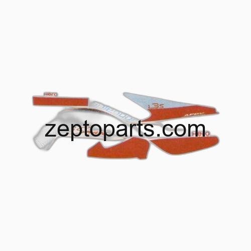 Stckr Set Hero Splendor I-Smart [Red Tank] -UNJ1494