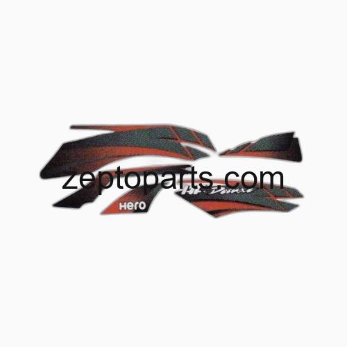 Stckr Set Hero HFDLX T2 [Blk Tank-Red] -UNJ1499