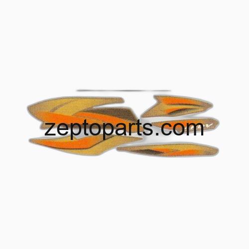 Stckr Set Hero Splendor Pro T3 [Golden Tank] -UNJ1543