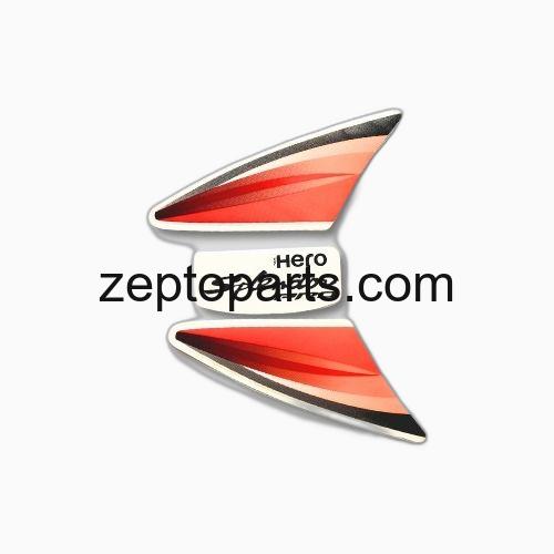Stckr H.L.Firing Hero Splendor Pro T2 [Orng Tank] -UNJ1573