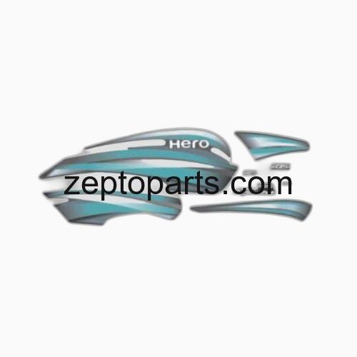 Stckr Set Hero Splendor Plus Ibs [2019] [Grey Tank] -UNJ1647