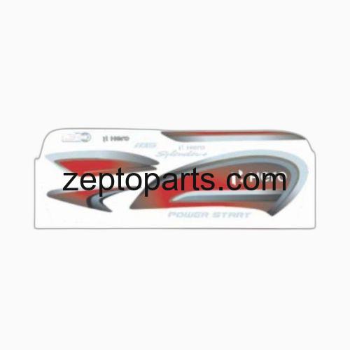 Stckr Set Hero Splendor Plus [BS6] [2020] [Blk-Red] -UNJ1678