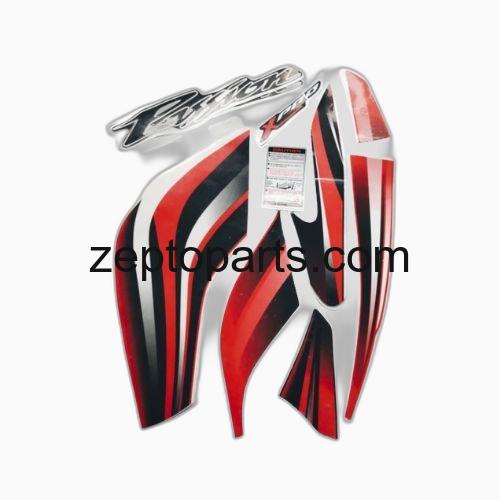 Stckr Set XPRO 110 2019 Blk/Red -UNJ1736