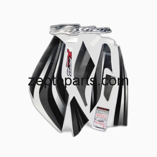 Stckr Set XPRO 110 2019 Blk/Grey -UNJ1737
