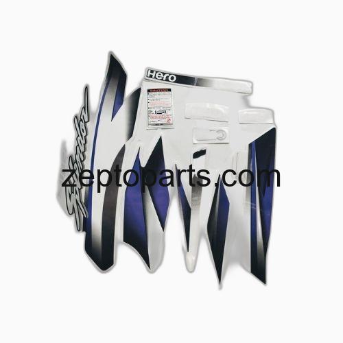 Stckr Set Super Splendor 2018 Blk/Prpl -UNJ1739