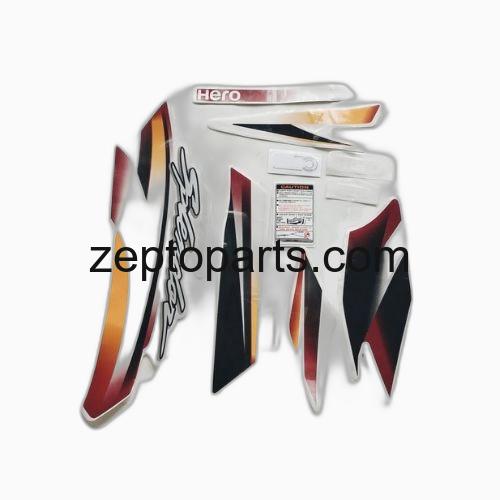 Stckr Set Super Splendor 2018 Red Tank -UNJ1742