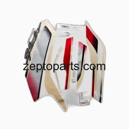 Stckr Set Super Splendor BS6 2020 Red Tank -UNJ1745
