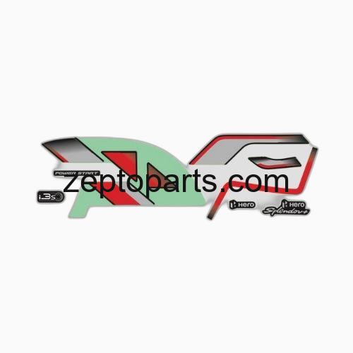 Stckr Set Splendor Plus BS6 Limited Edition [2023] Blk/Red -UNJ1942