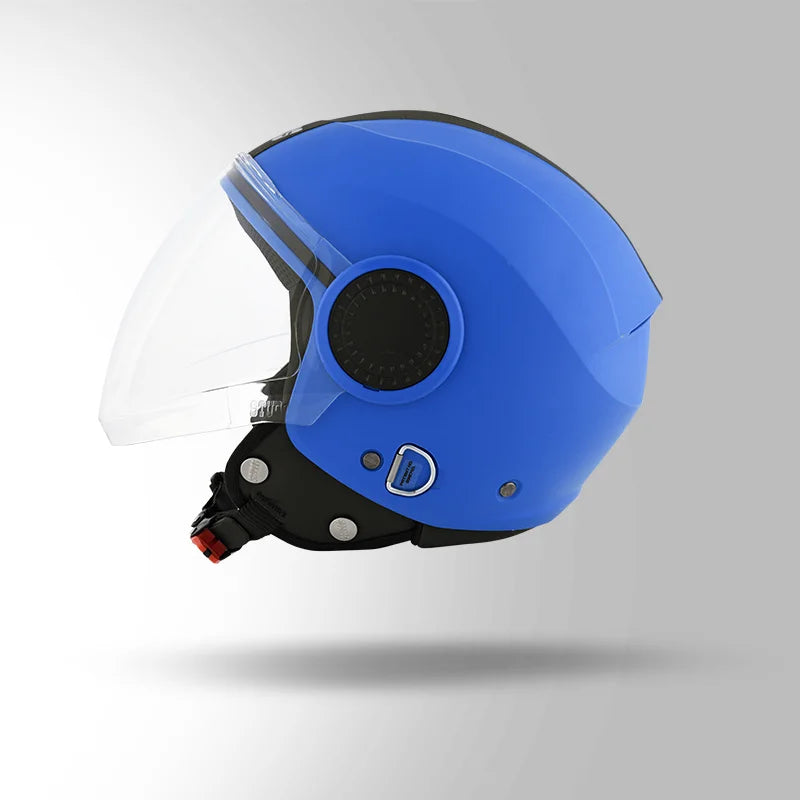 STUDDS URBAN HALF FACE HELMET BLUE